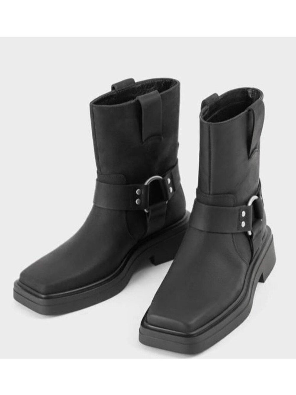 NEW Vagabond Eyra Boots Moto Grunge Biker Rugged Harness Emo Womens 11